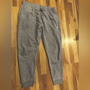 Gymshark size medium grey sweatpants